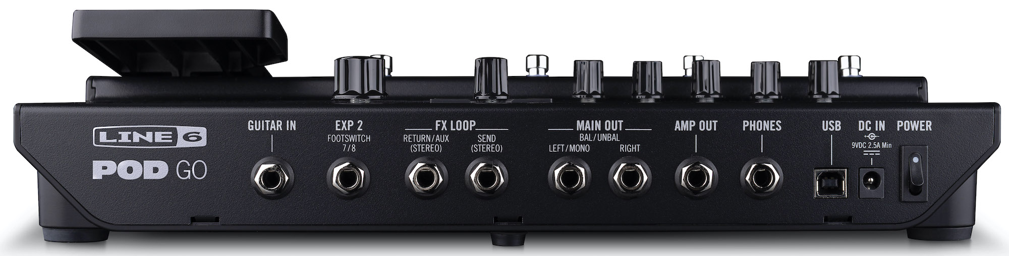 Line 6 POD GO, la última evolución del popular procesador hereda